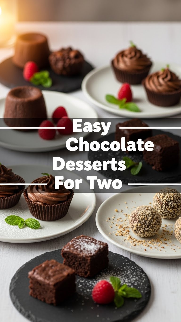 Easy Chocolate Desserts For Two