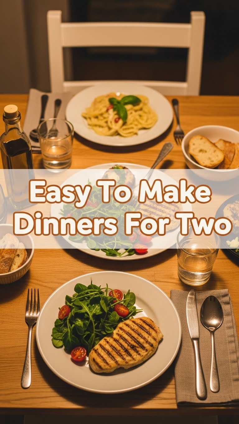 Easy To Make Dinners For Two