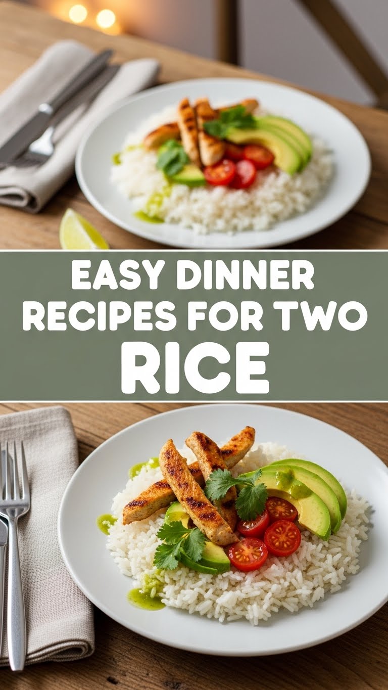Easy Dinner Recipes For Two Rice