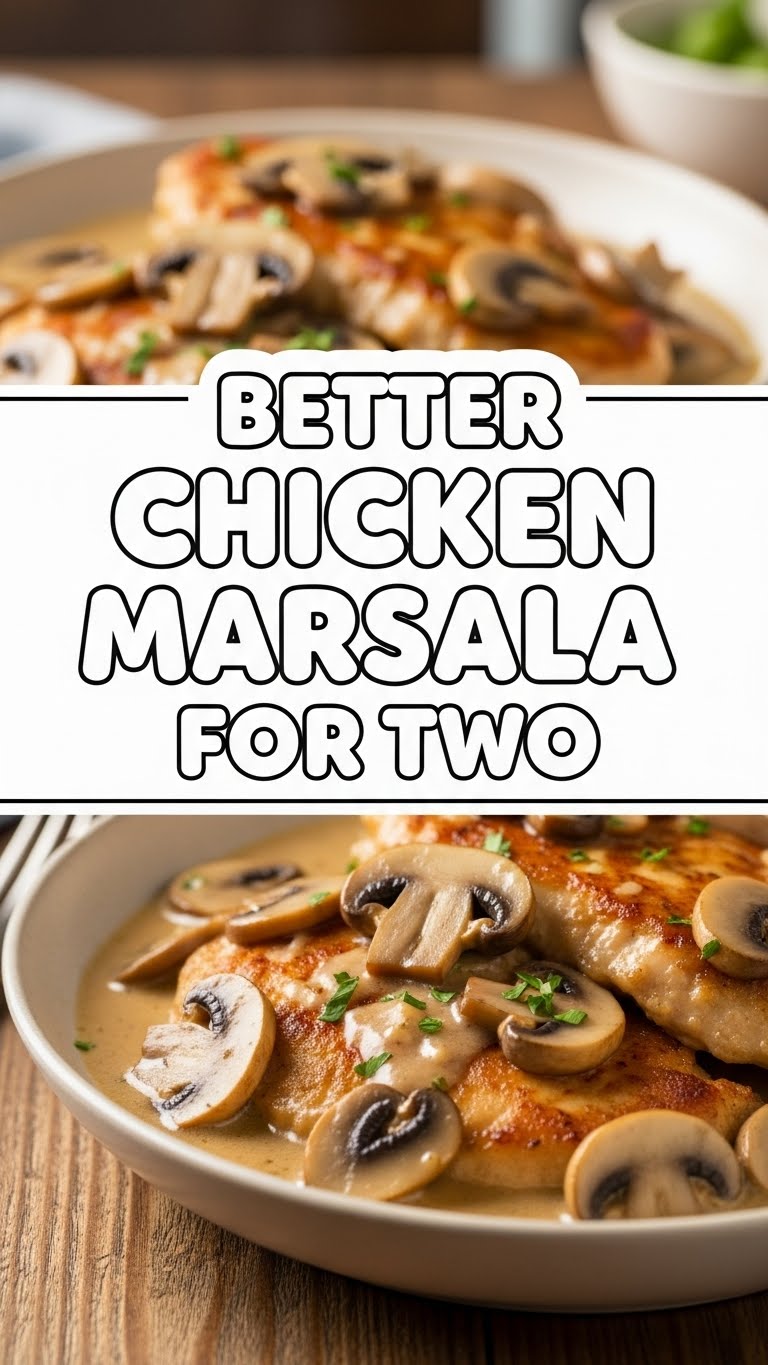 Better Chicken Marsala For Two