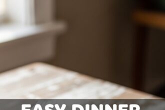 Easy Dinner For Two Vegetarian