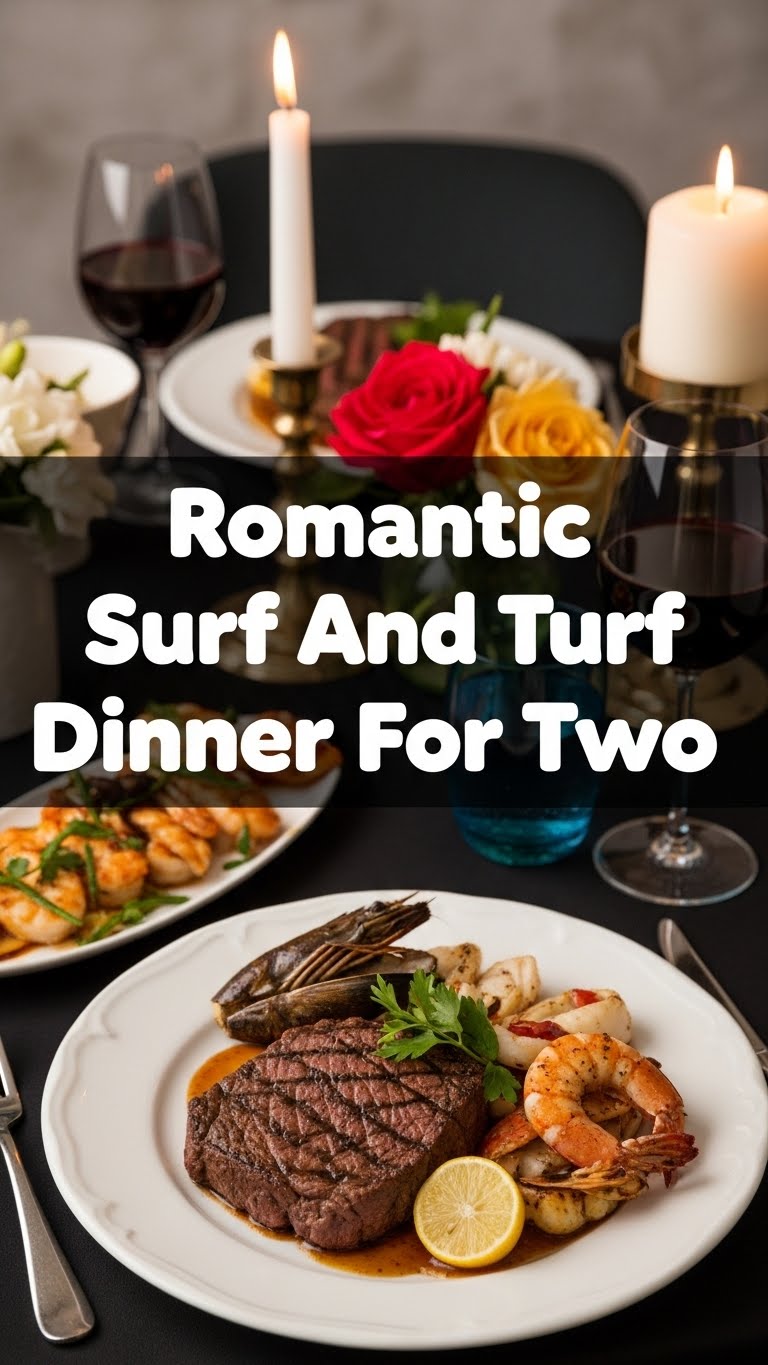 Romantic Surf And Turf Dinner For Two