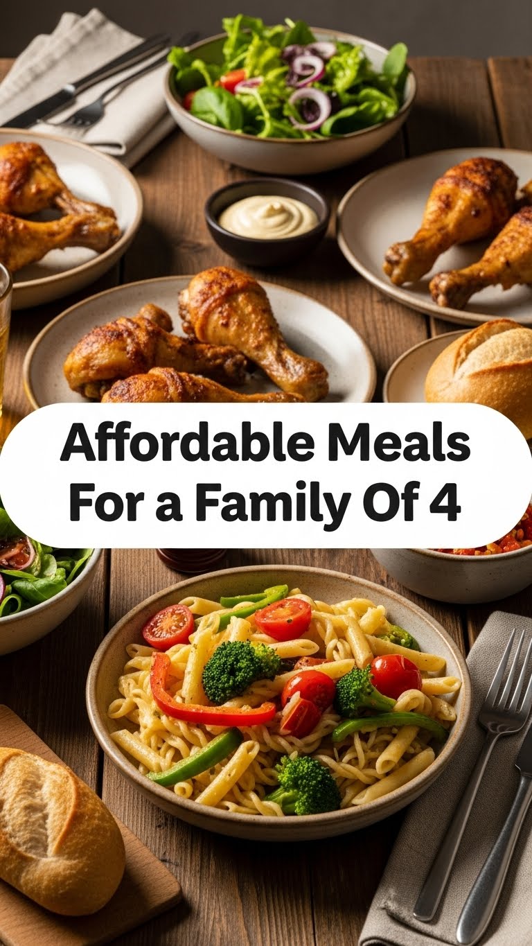 Affordable Meals For Family Of 4