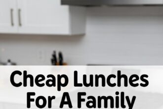 Cheap Lunches For A Family