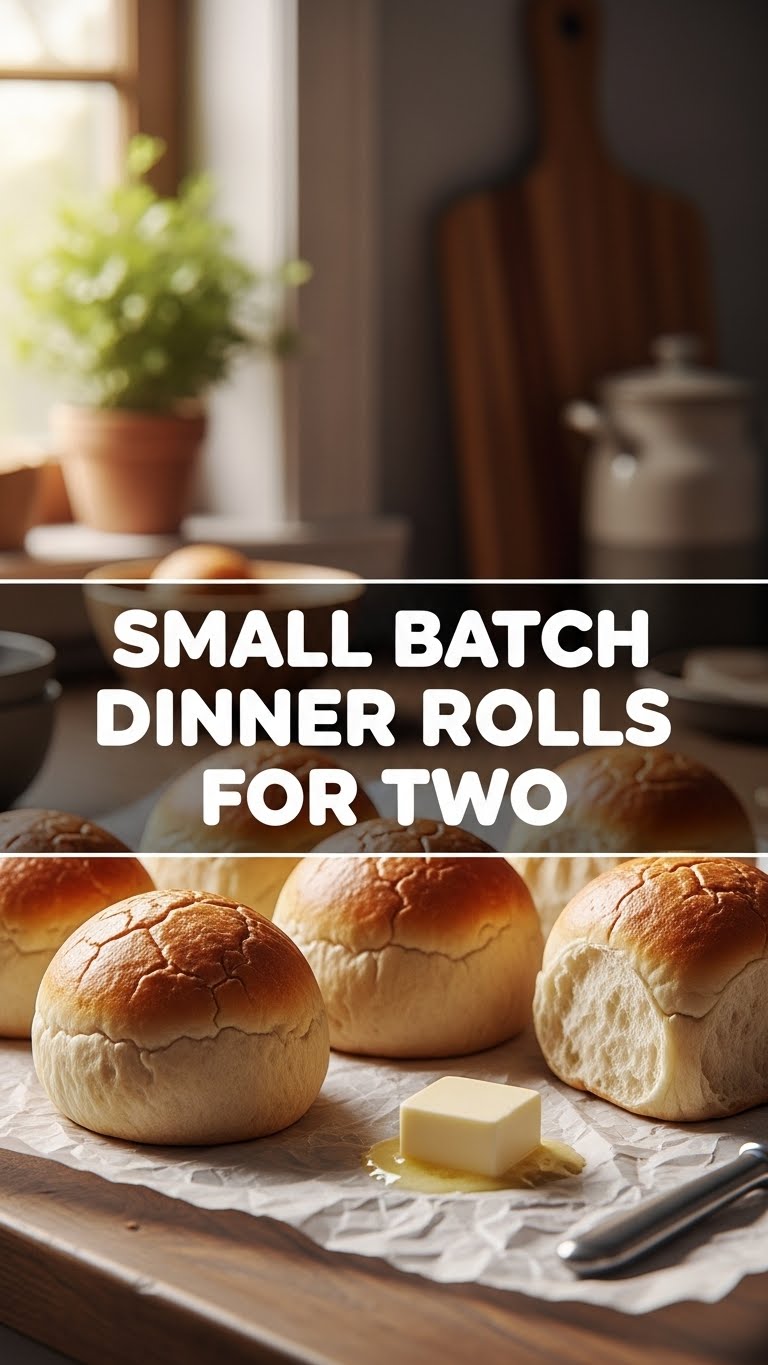 Small Batch Dinner Rolls For Two