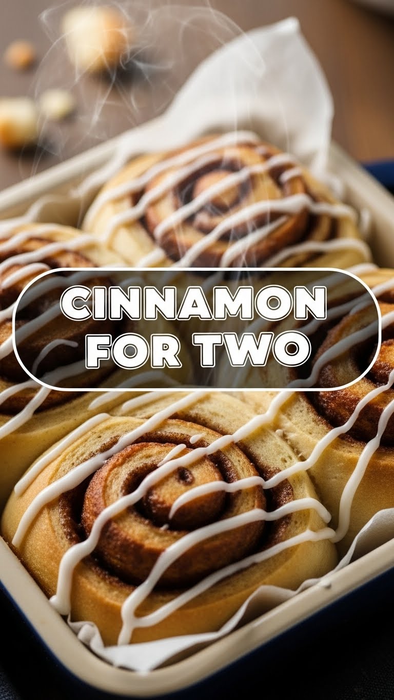 Cinnamon Roll For Two