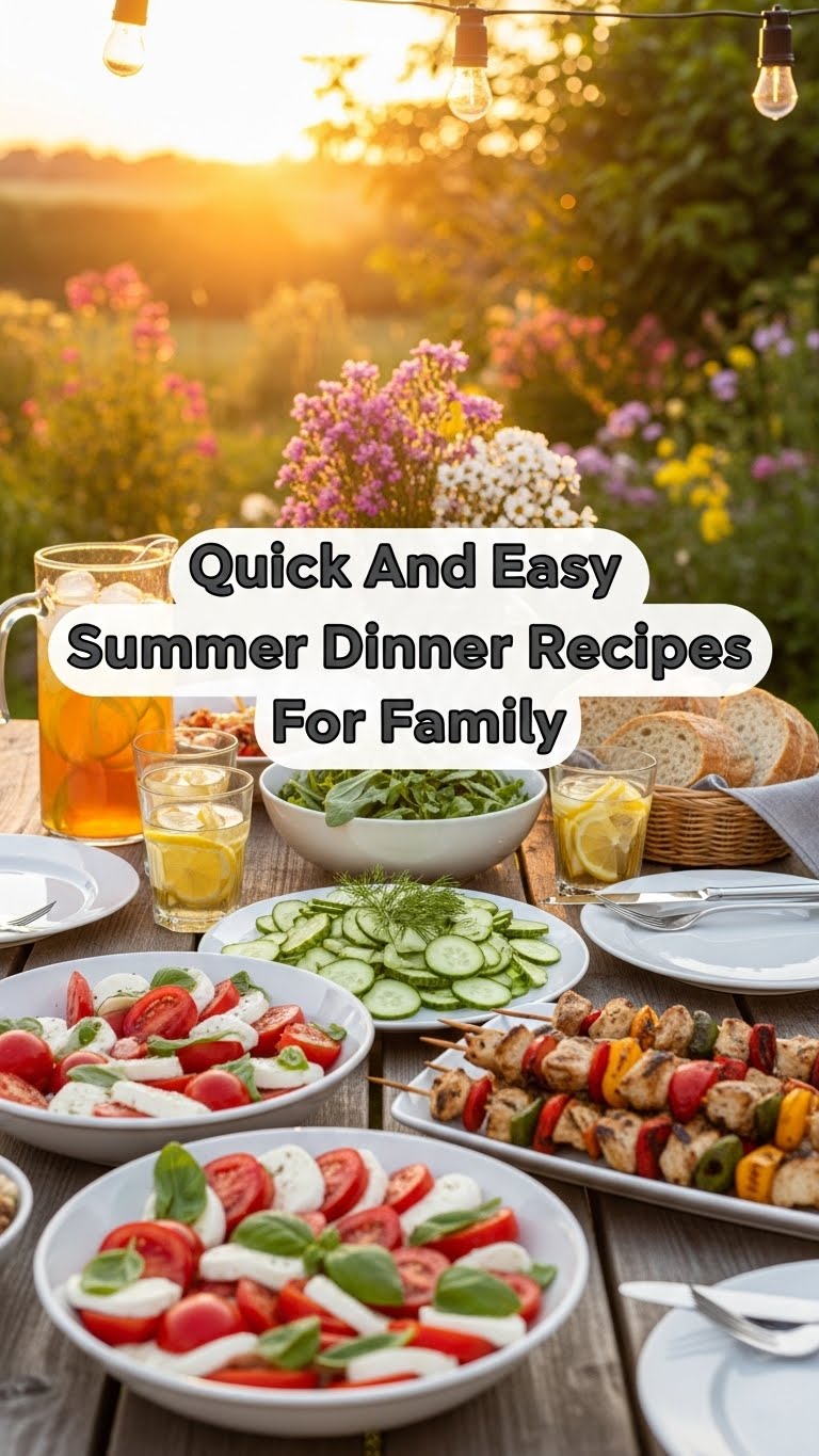 Quick And Easy Summer Dinner Recipes For Family