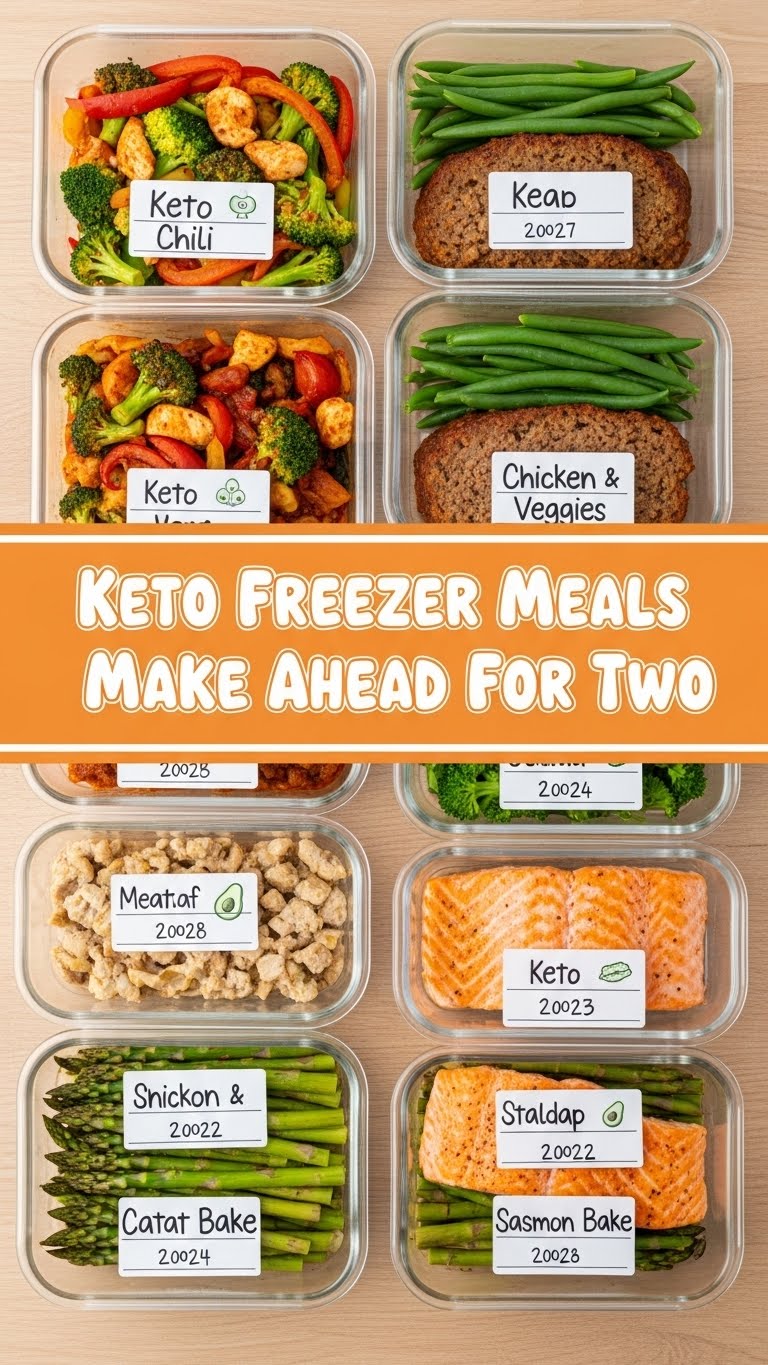 Keto Freezer Meals Make Ahead For Two