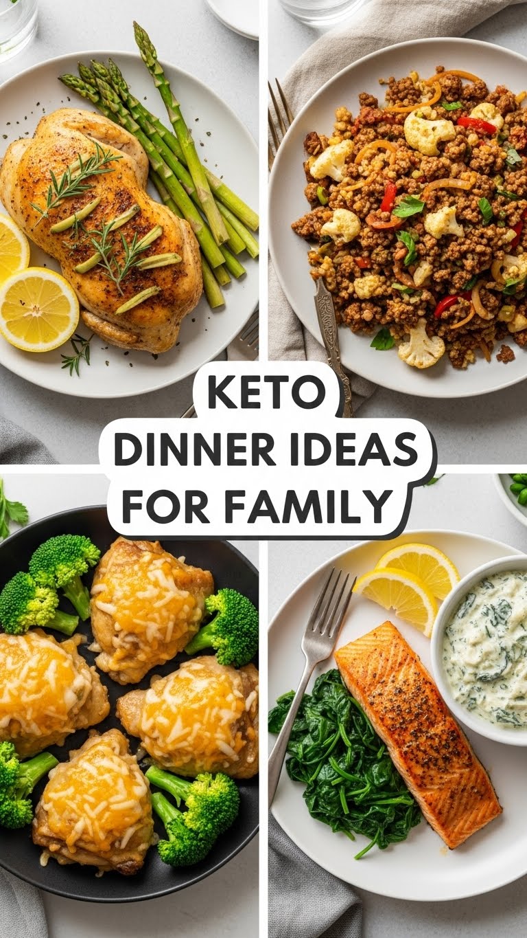 Keto Dinner Ideas For Family