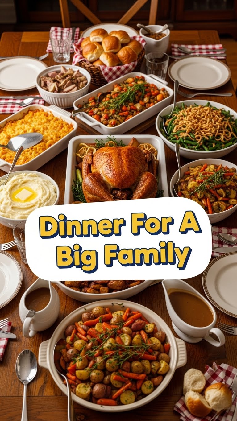 Dinner For A Big Family