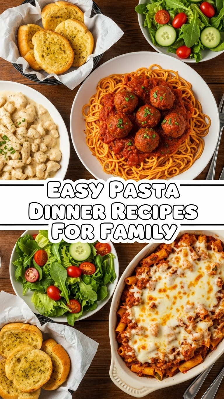Easy Pasta Dinner Recipes For Family
