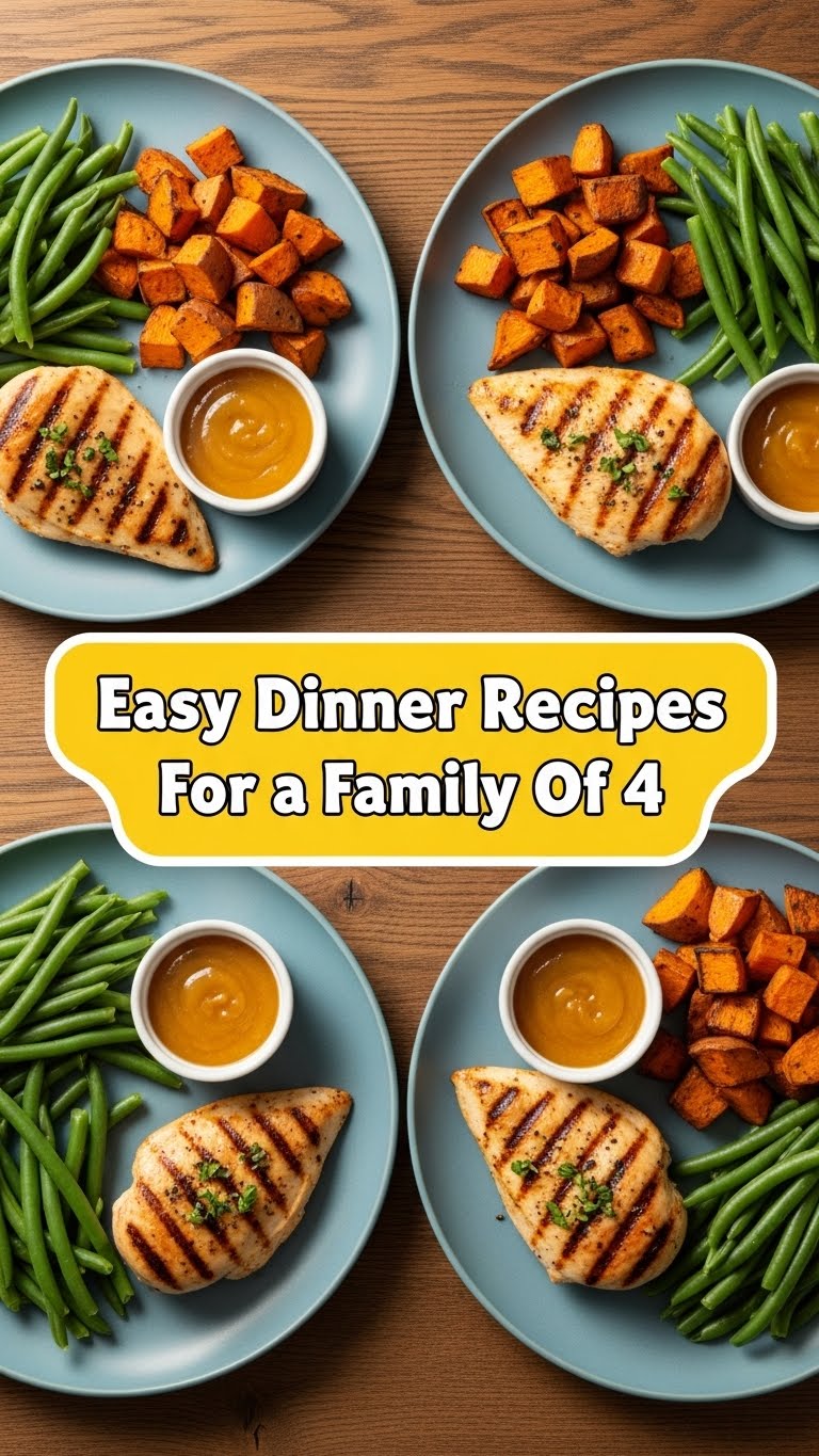 Easy Dinner Recipes For Family Of 4