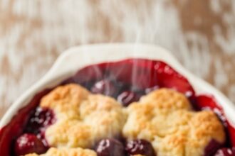 Cherry Cobbler For Two