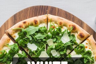 White Arugula Pizza For Two
