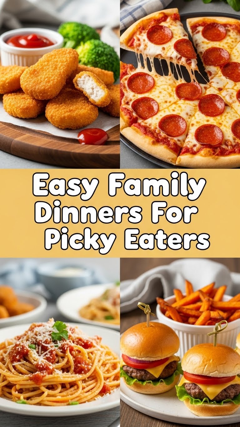 Easy Family Dinners For Picky Eaters