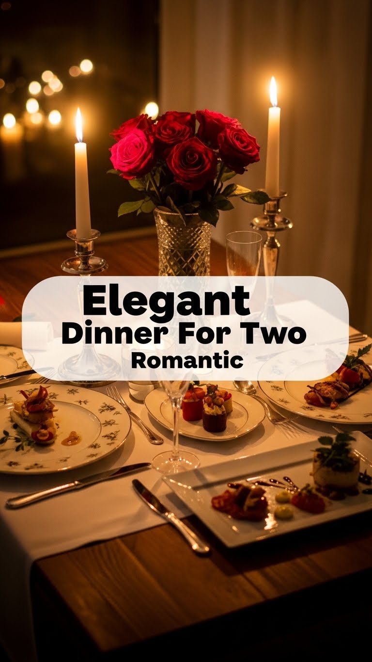 Elegant Dinner For Two Romantic