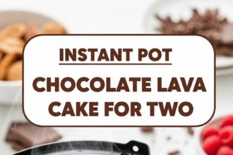 Instant Pot Chocolate Lava Cake For Two
