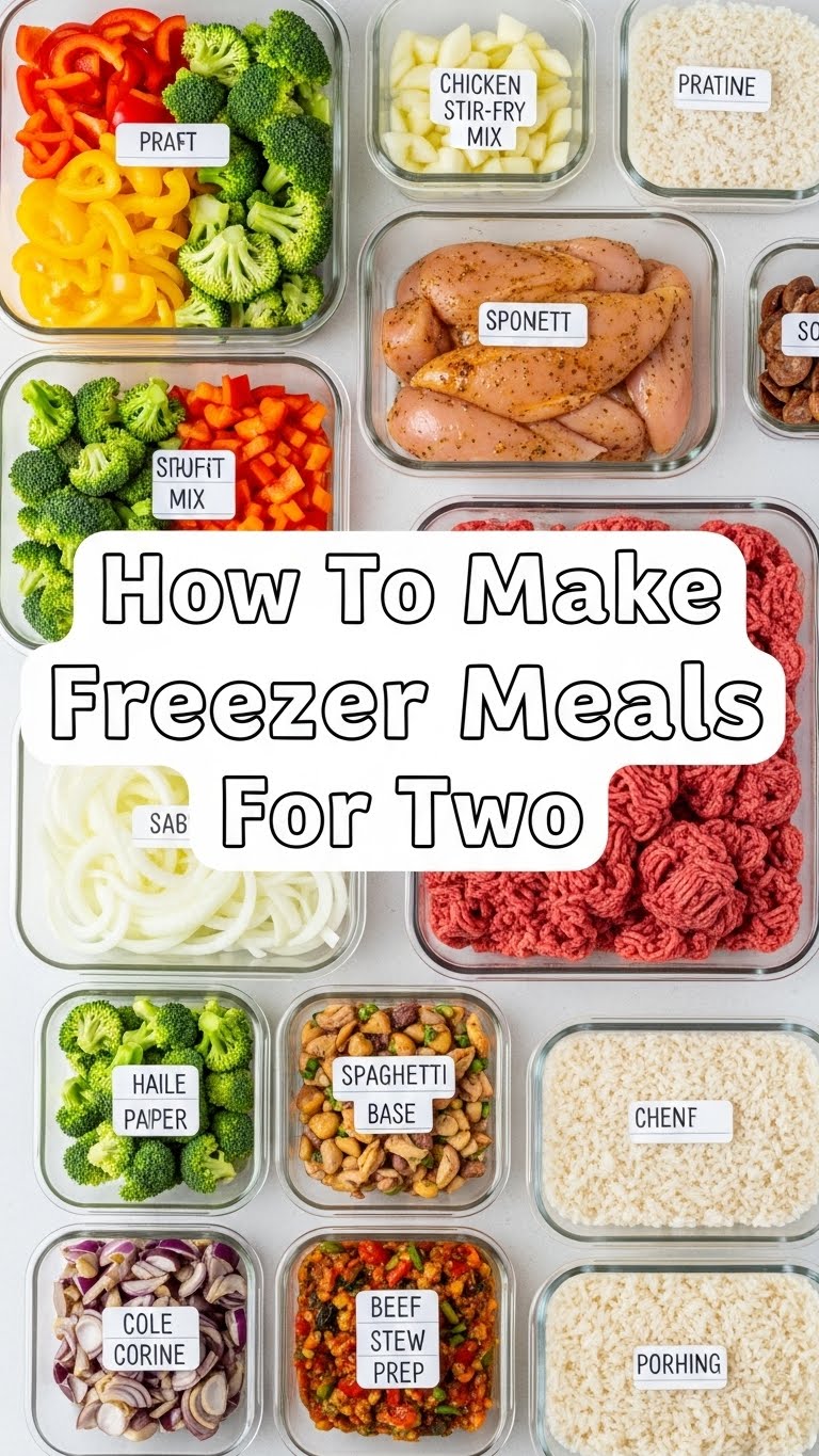 How To Make Freezer Meals For Two