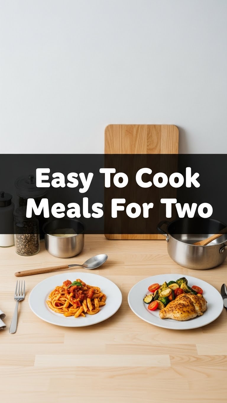Easy To Cook Meals For Two