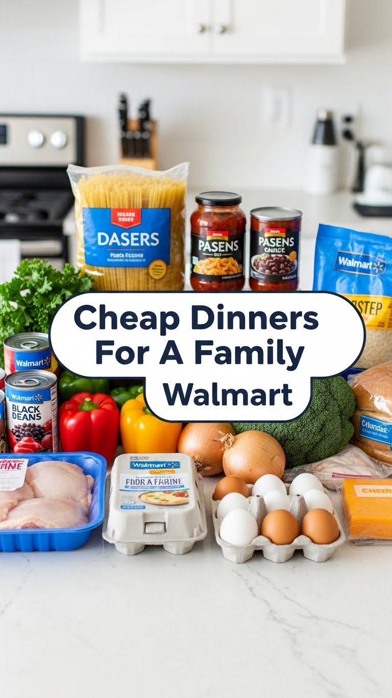 Cheap Dinners For A Family Walmart