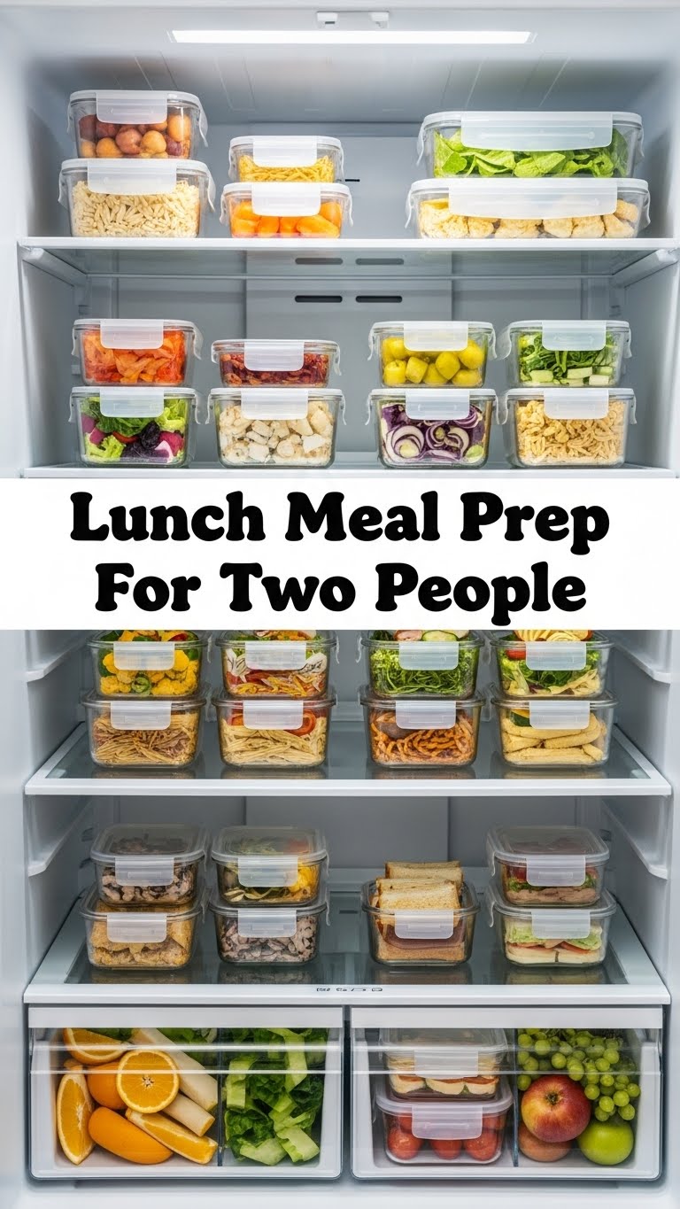 Lunch Meal Prep For Two People