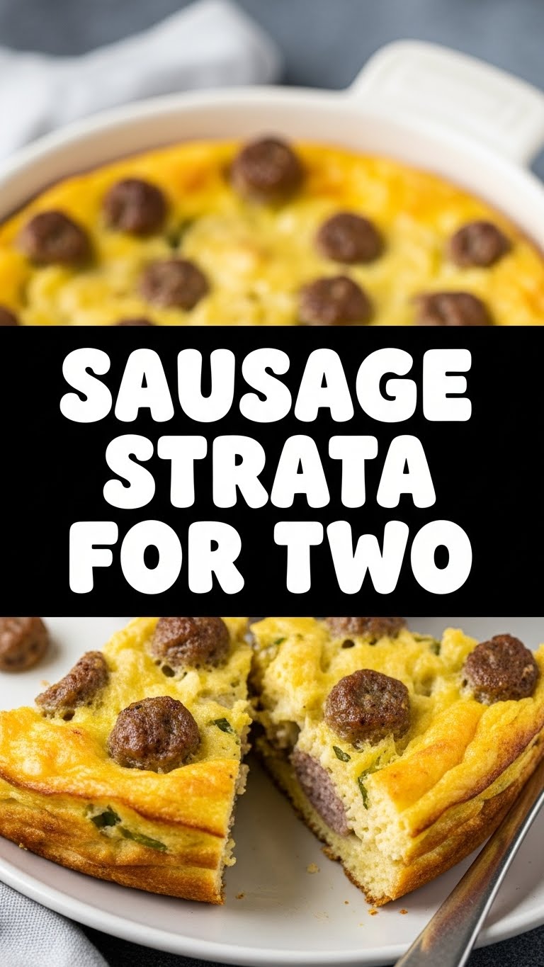 Sausage Strata For Two