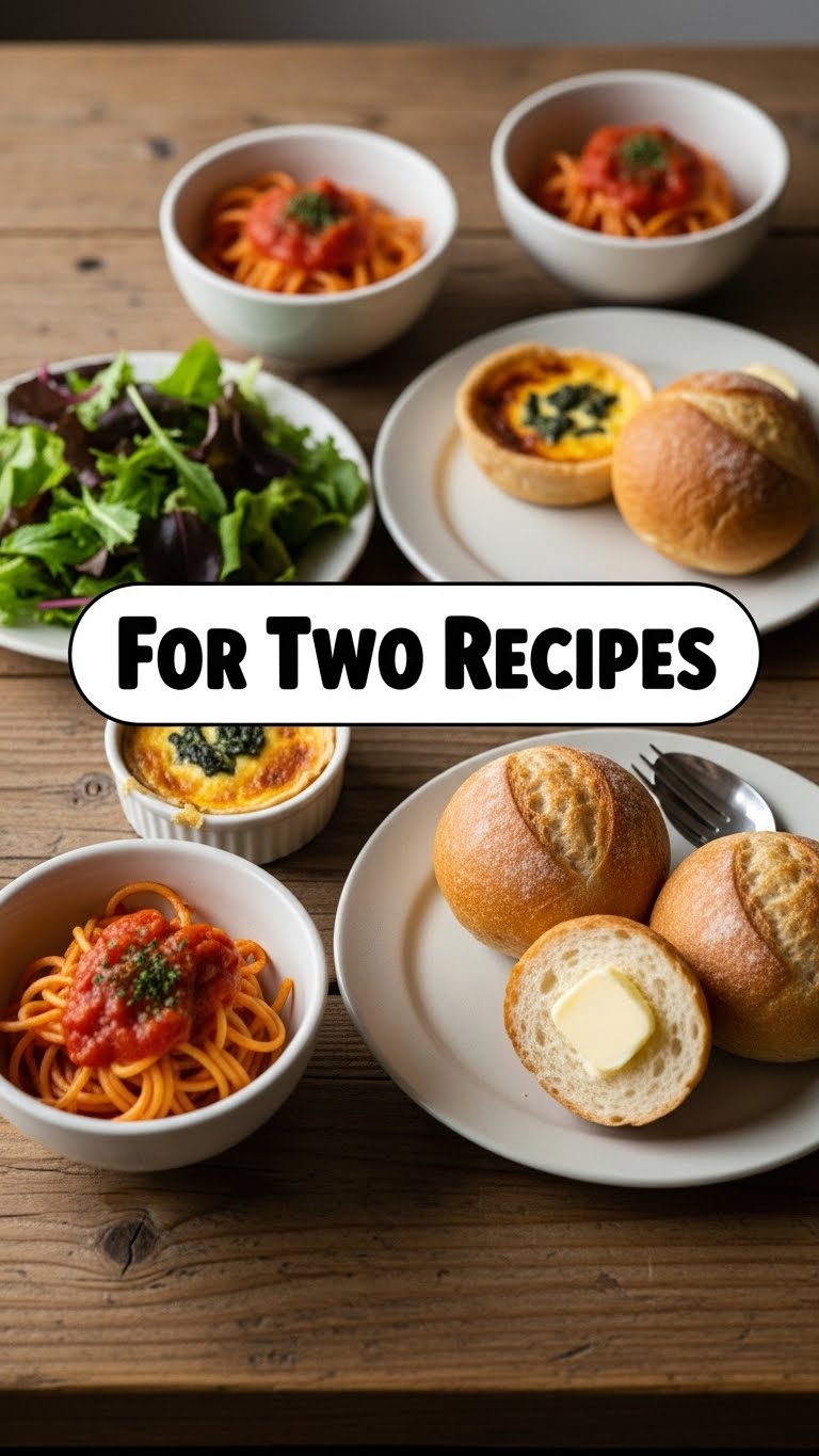 For Two Recipes
