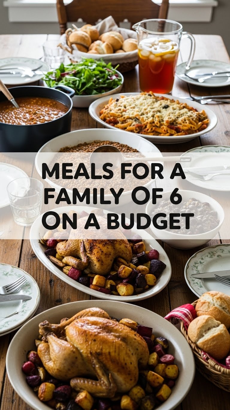 Meals For A Family Of 6 On A Budget