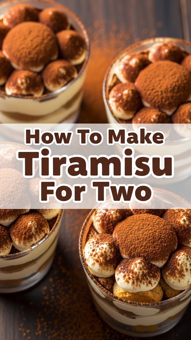 How To Make Tiramisu For Two