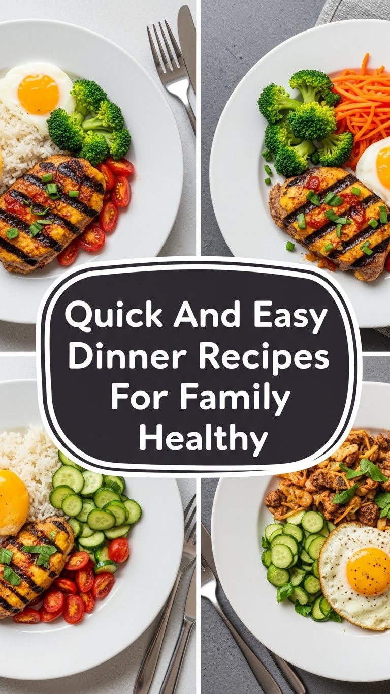 Quick And Easy Dinner Recipes For Family Healthy