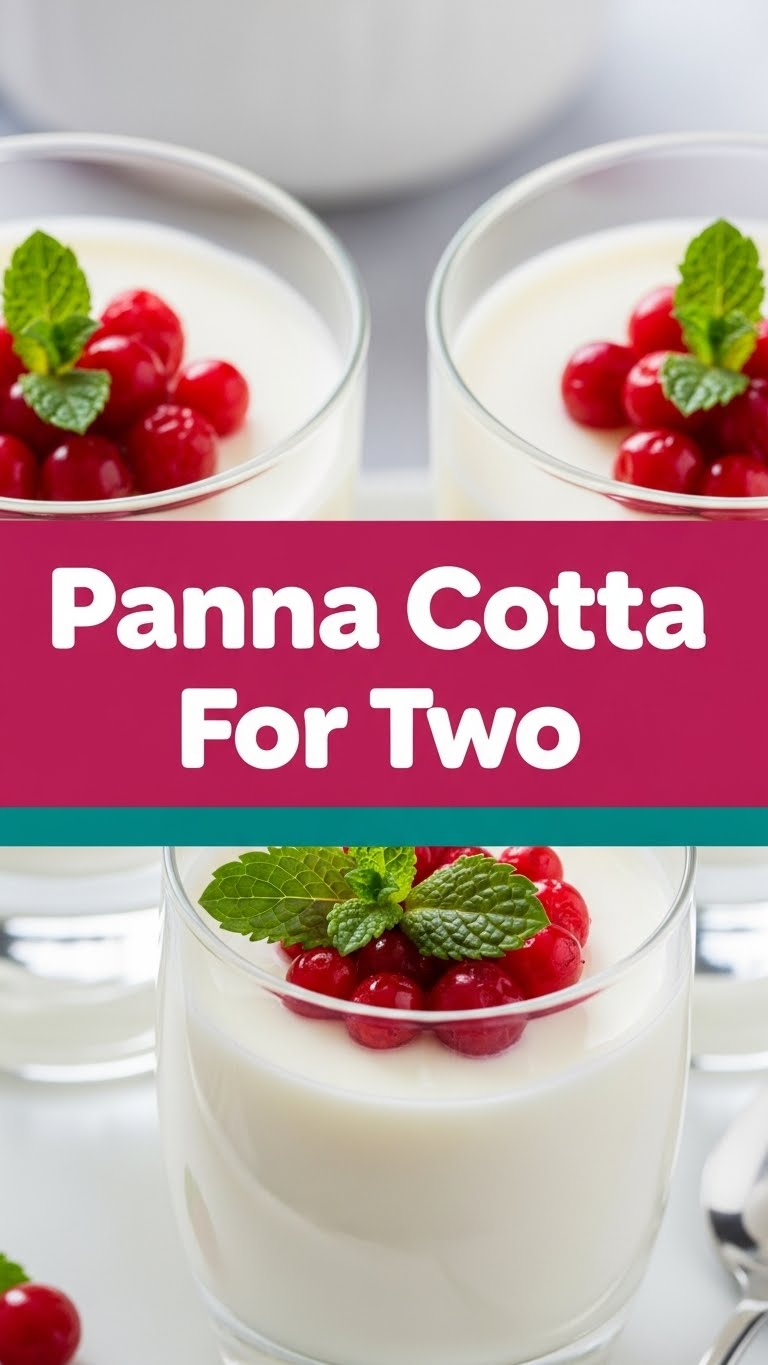 Panna Cotta For Two