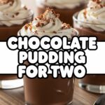 Chocolate Pudding For Two