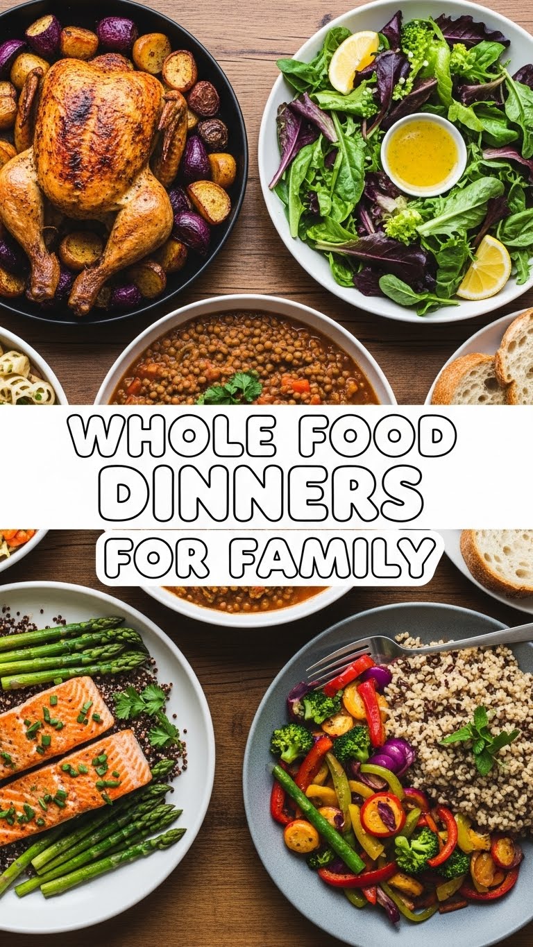 Whole Food Dinners For Family