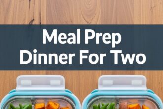 Meal Prep Dinner For Two