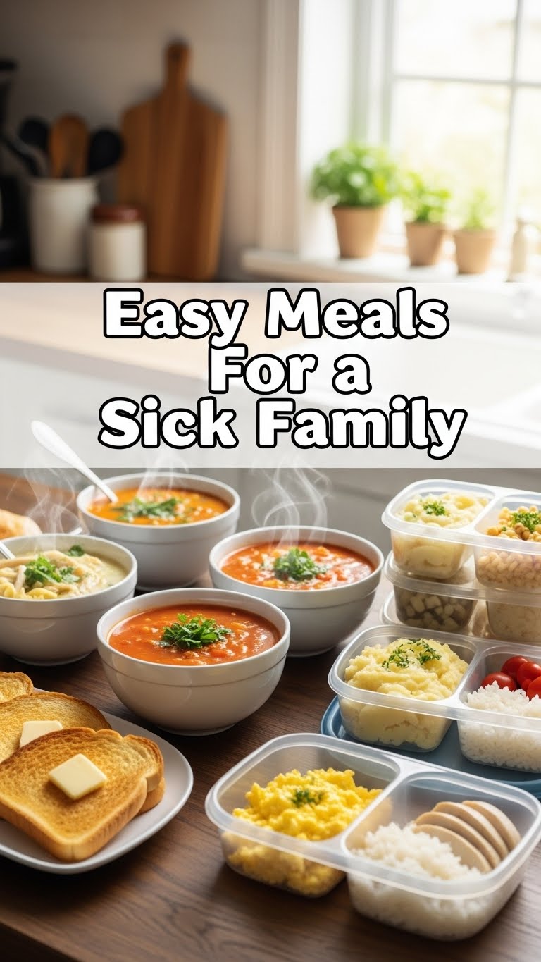 Easy Meals For Sick Family