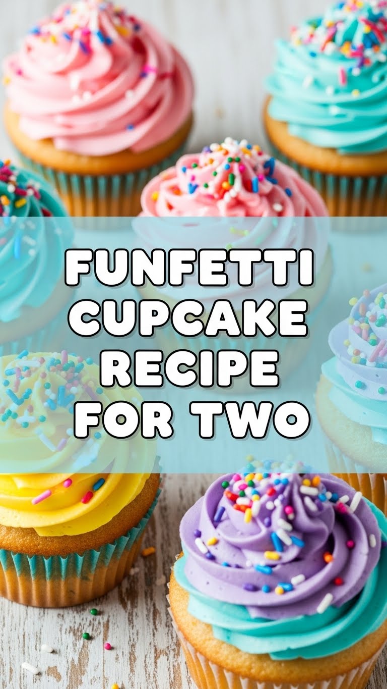 Funfetti Cupcake Recipe For Two