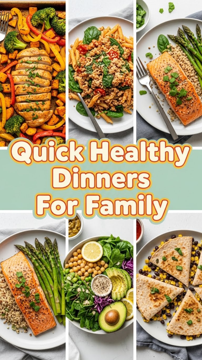 Quick Healthy Dinners For Family