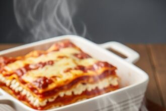 Lasagna For Two With Cottage Cheese