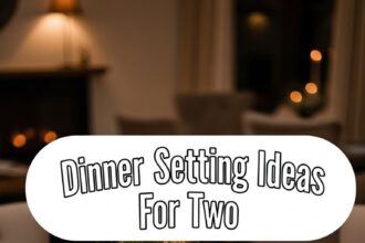 Dinner Setting Ideas For Two