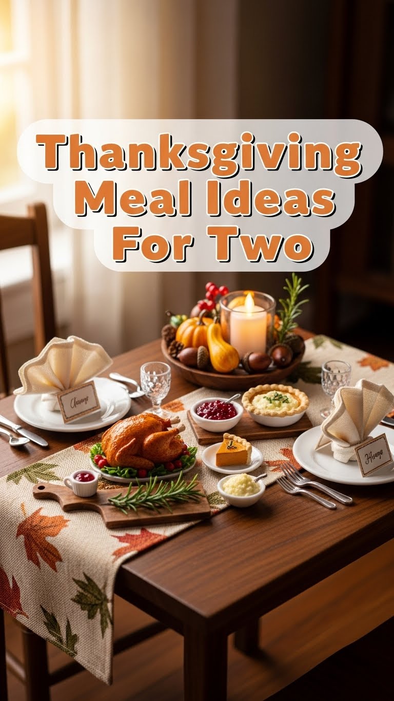 Thanksgiving Meal Ideas For Two