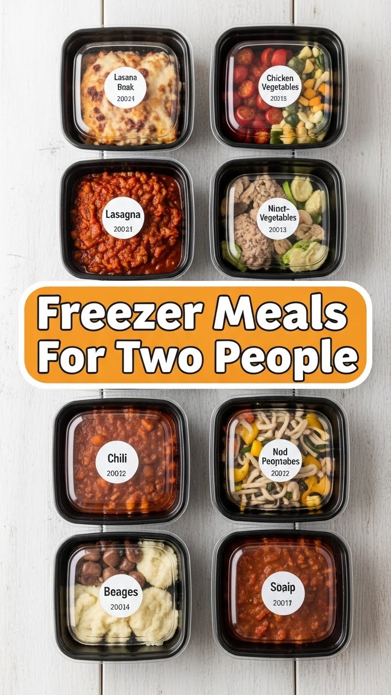 Freezer Meals For Two People