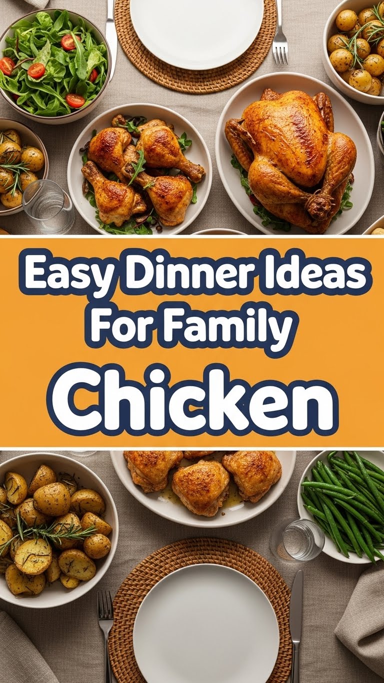 Easy Dinner Ideas For Family Chicken