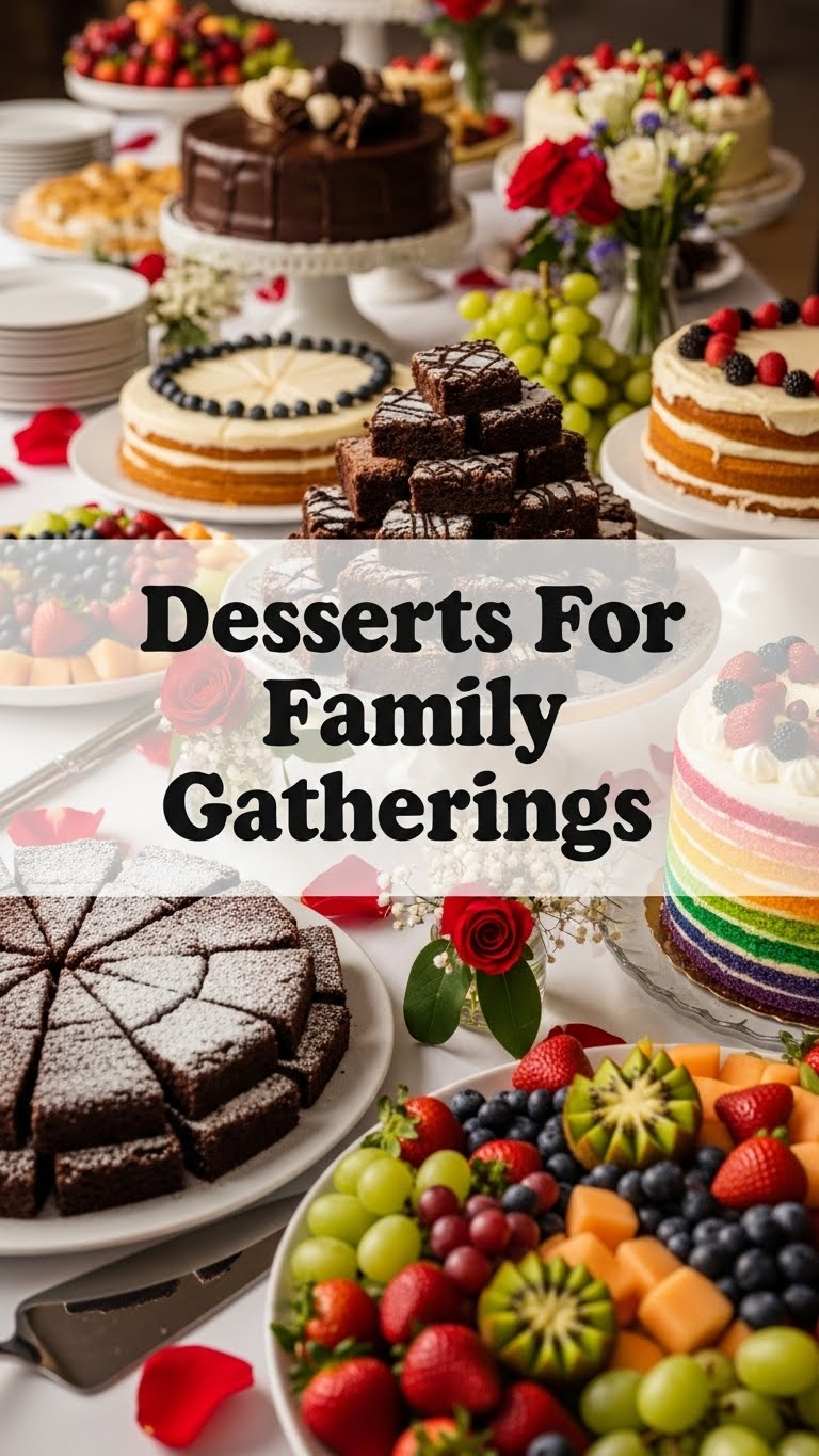 Desserts For Family Gatherings