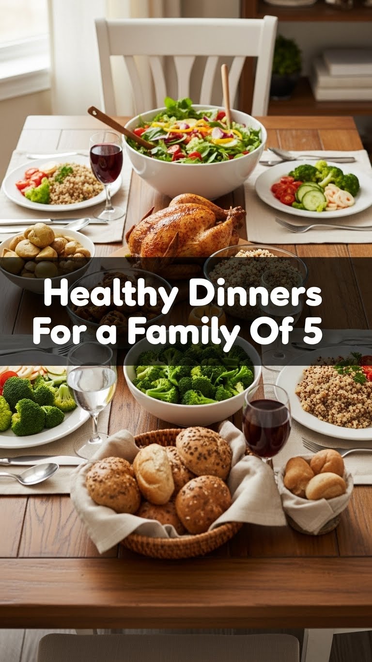 Healthy Dinners For Family Of 5