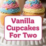 Vanilla Cupcakes For Two