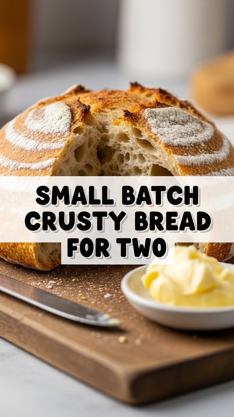 Small Batch Crusty Bread For Two