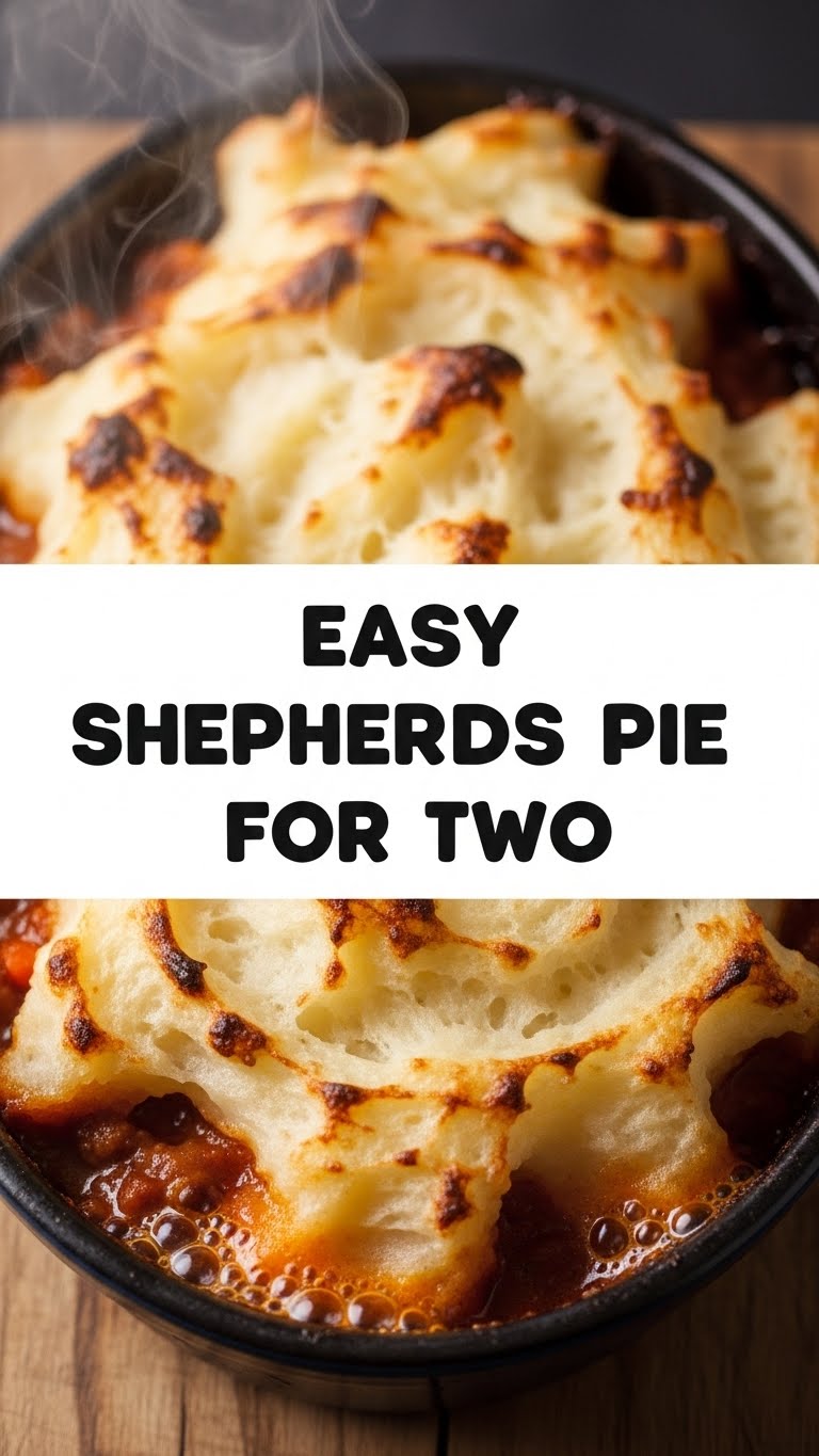 Easy Shepherds Pie For Two