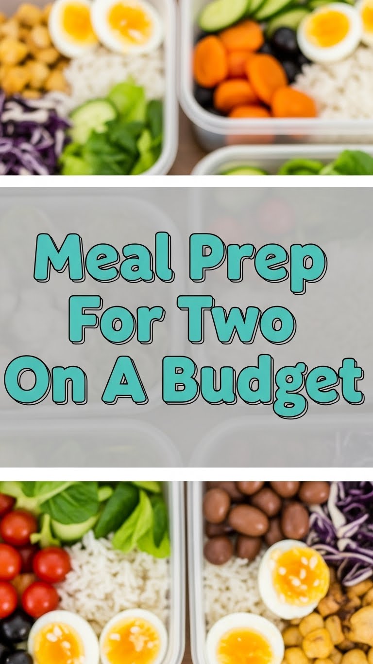 Meal Prep For Two On A Budget
