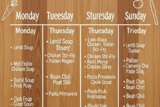 Meals For Two Weeks On A Budget