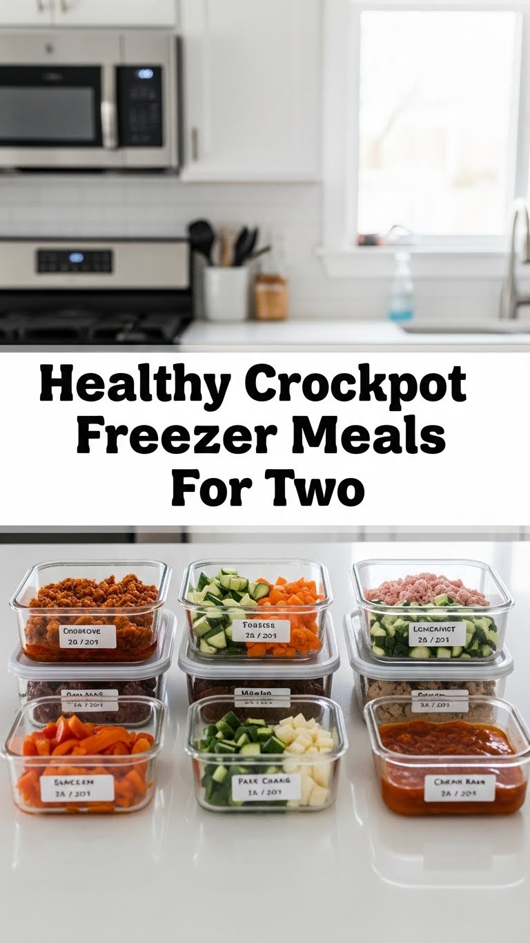 Healthy Crockpot Freezer Meals For Two